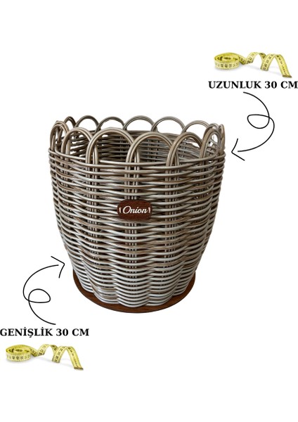Raddancore Büyük Boy Soğanlık/soğan Sepeti