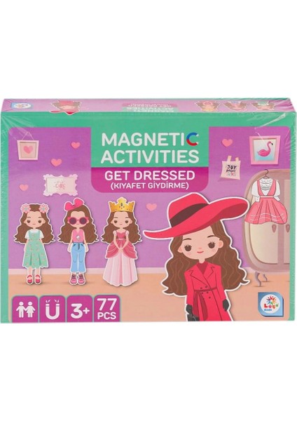 Bfs LC7982 Manyetik Aktivite Kız Kıyafet Giydirme -Laçokids modelleri