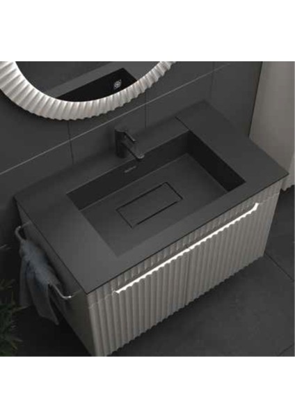 Zara Banyo Dolabı 80 cm (Boy Dolabı Dahil Değildir.) fırsatları