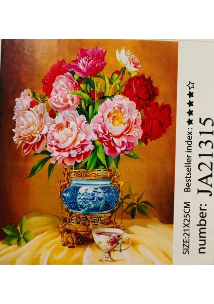 21X25 Çocuklar Için Boncuklu Taşlı Mozaik Elmas Boyama Goblen Pano Tablo Resim Boncuk Puzzle Diamond Painting fiyatları