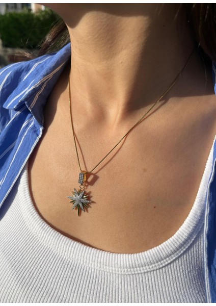 Minimal Kuzey Yıldızı Kolye fiyatları
