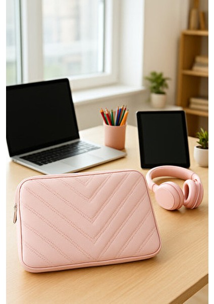 MacBook Air/Pro 13-13.6 Inç Uyumlu Darbeye Karşı Korumalı Laptop Çantası - Suya Dayanıklı Tasarım