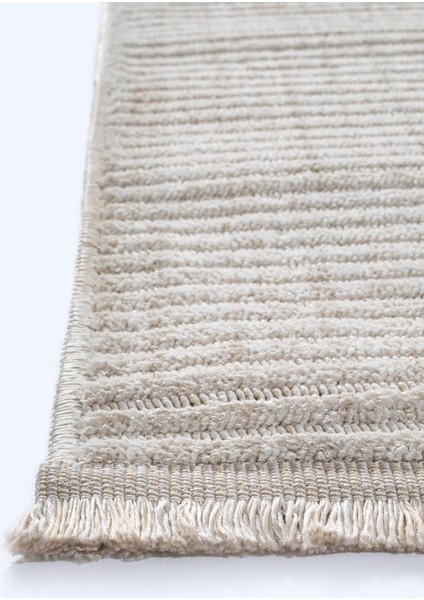 Yalın Microfiber Bukle Dokuma Halı Antre Hol Kesme Halı Yolluk 5771 Krem indirimleri