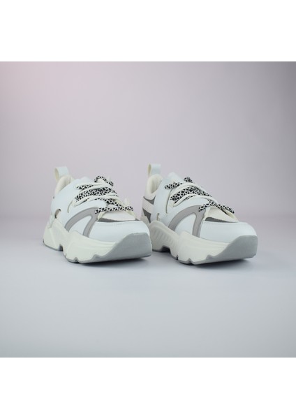 Kalın Tabanlı Kadın Günlük Giyim Sneaker Ayakkabı modelleri