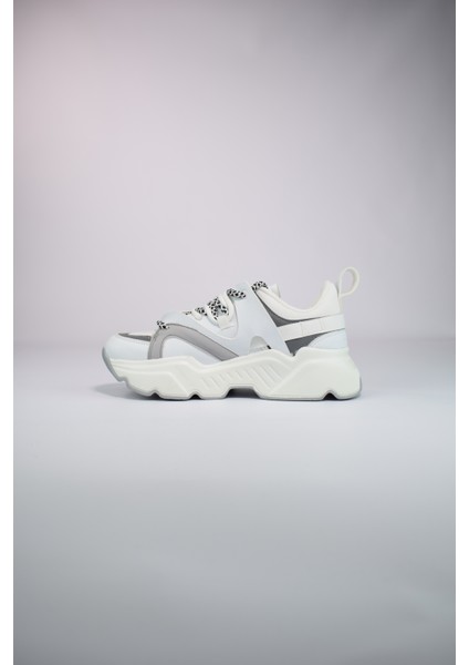 Kalın Tabanlı Kadın Günlük Giyim Sneaker Ayakkabı fırsatları