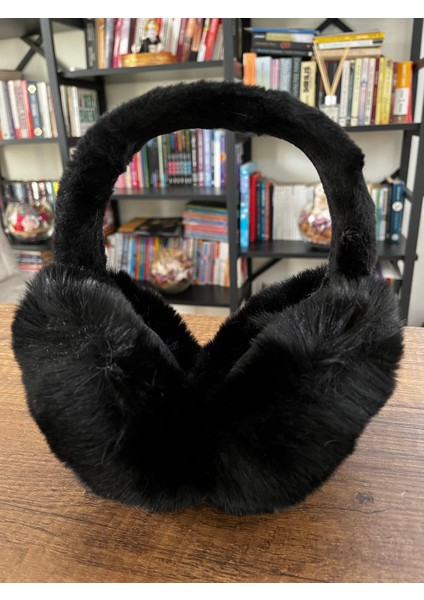 1 Adet Kışlık Peluş Kulaklık Katlanabilir Soğuktan Kulak Koruyucu Pelüş Kulaklık