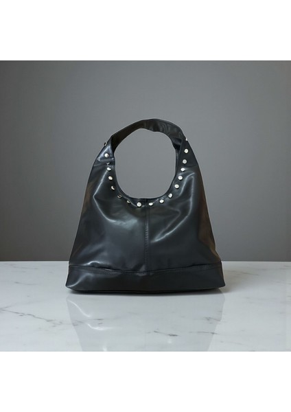 Zımbalı Salaş Kadın El ve Omuz Çanta