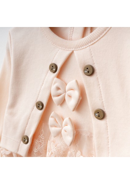 Kız Bebek Mevlütlük Tulum Bandanalı Dantelli fiyatları