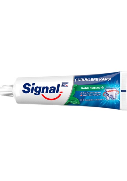 Sıgnal Çürüklere Karşı Nane Ferahlığı 100 ml 2 Adet
