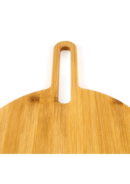 Bambu Yuvarlak Kesim Tahtası - Kahverengi - 40X28 cm modelleri