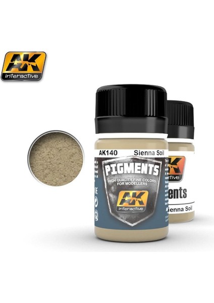 Ak 140 35 Ml. Sienna Soil Pigment