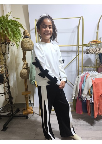 Kız Çocuk Uzun Kollu Şık Takım, Eşofman, Rahat, Modern Tarz fiyatları