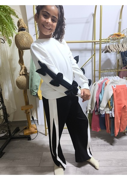 Kız Çocuk Uzun Kollu Şık Takım, Eşofman, Rahat, Modern Tarz indirimleri