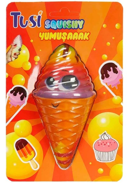 Squishy Dondurma: Stres Atan Yumuşacık Köpük Oyuncak!