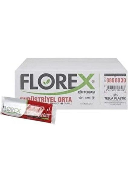 55CM x 60CM Endüstriyel Orta Boy Çöp Torbası