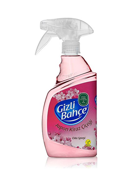 3 Adet Gizli Bahçe Yeni Nesil Oda Spreyi Japon Kiraz Çiçeği 500 ml Pet Şişe