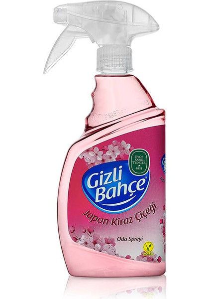 3 Adet Gizli Bahçe Yeni Nesil Oda Spreyi Japon Kiraz Çiçeği 500 ml Pet Şişe fiyatları