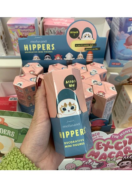 Mofusand Hippers Yapışkanlı (Rastgele 1 Model Gönderilir) Sevimli Figür Kılıf Blind Kutu fiyatları