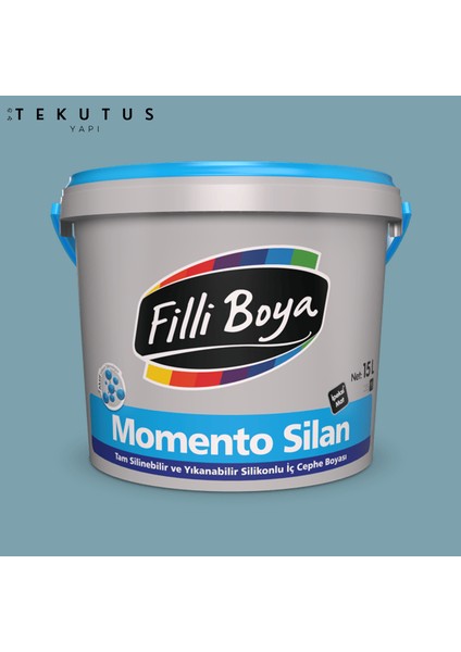Momento Silan Silikonlu Iç Cephe Boyası 15 L Cİ-7445 / 4400 Pasifika