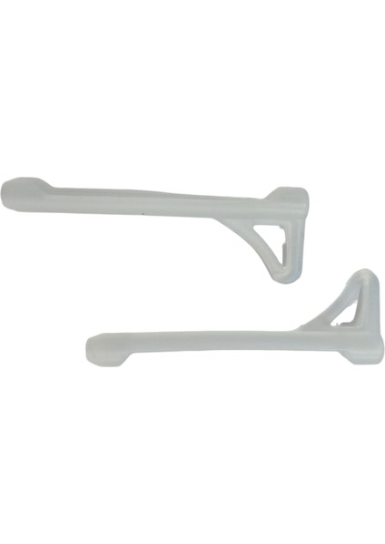 Yetişkin Gözlük Slikon Kulak Arkası Tutucu 2 Adet Şeffaf