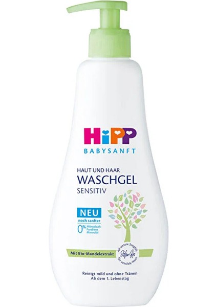 3 Adet Hipp Babysanft Saç ve Vücut Jeli 400 ml fiyatları