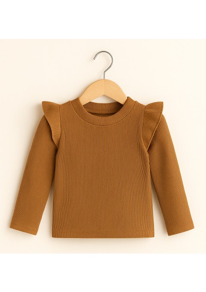 Kız Çocuk 3'lü Uzun Kollu Badi. 6 Ay 7 Yaş Arası 3 Lü Badi Seti Fırfır Detaylı %100 Pamuk Kız Bebek modelleri