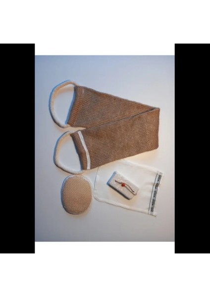 Doğal Keten Kese Seti 4'lü
