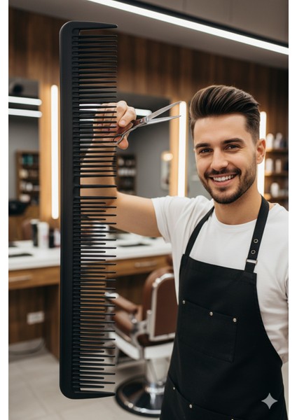 Karbon Plastik Saç Kesim Tarağı – 17.2 Cm, Kuaför ve Kişisel Kullanıma Uygun 722298 fiyatları