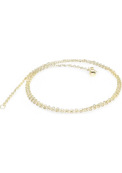 Minik Boy Sarı Çelik Zincir Kolye 0.5mm 959CEK004 fiyatları