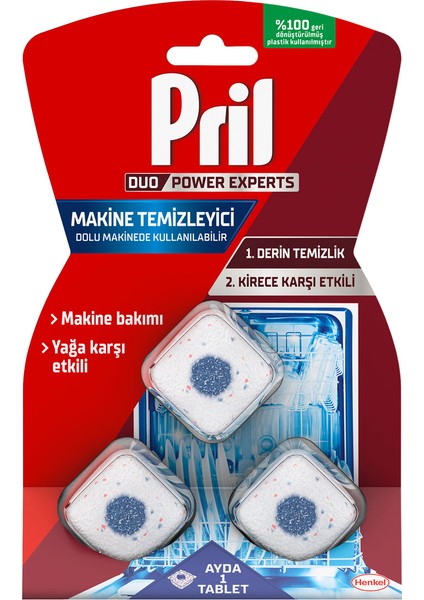 3 Adet Pril Makina Temizleme Küpü fiyatları