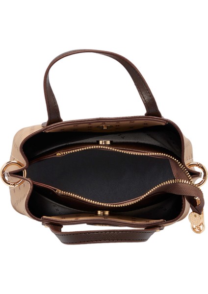 Bej Print Kadın Omuz Çantası - S1WPR0000806-T2E fırsatları