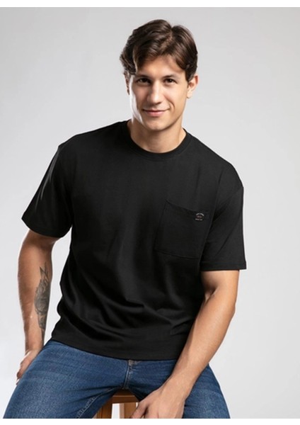 Yuvarlak Yaka Siyah Erkek T-Shirt 261 Lcm 242003 West Siyah fiyatları