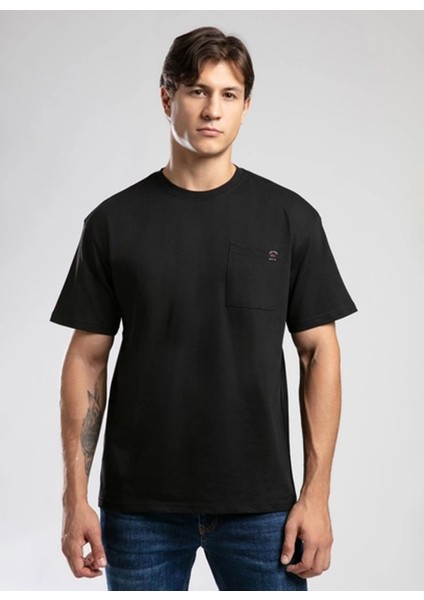 Yuvarlak Yaka Siyah Erkek T-Shirt 261 Lcm 242003 West Siyah modelleri