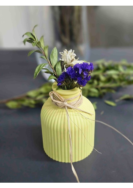 Iskandinav Dekoratif Vazo Pampas Vazosu