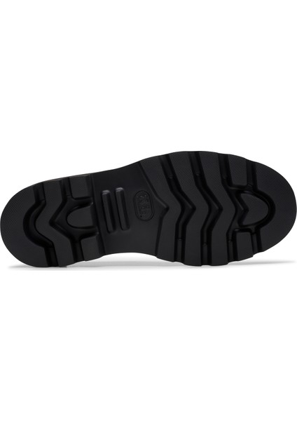 Siyah Erkek Günlük Ayakkabı Badell Seam