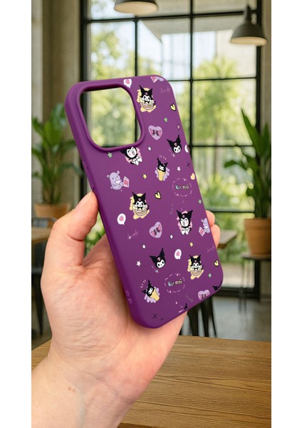 iPhone 15 Pro Max -Kurumı Desenli Silikon Darbe Emici Klasik Korumalı Rubber Kılıf modelleri