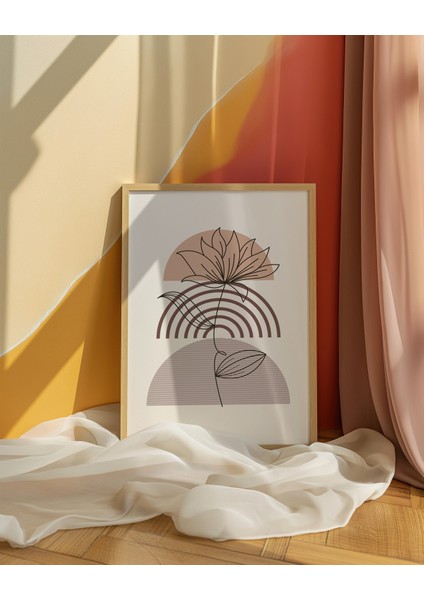 Kahvenin Tonları Pinterest Stil Çerçeve Görünümlü 3'lü Set Mdf Poster fiyatları