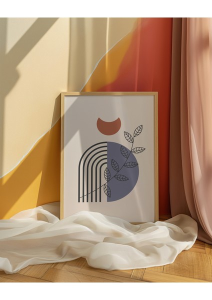 Kahvenin Tonları Pinterest Stil Çerçeve Görünümlü 3'lü Set Mdf Poster modelleri