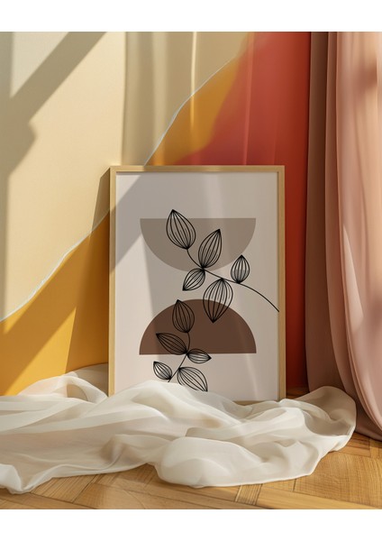 Kahvenin Tonları Pinterest Stil Çerçeve Görünümlü 3'lü Set Mdf Poster fırsatları
