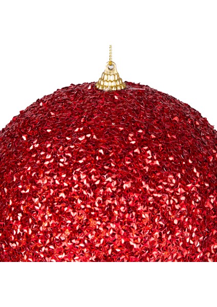 Yılbaşı Topu, Kırmızı - 15 cm fiyatları