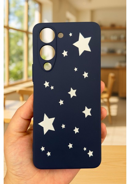 Vivo Y19 Uyumlu Mini Yıldız Desenli Silikon Darbe Emici Klasik Korumalı Rubber Kılıf fiyatları