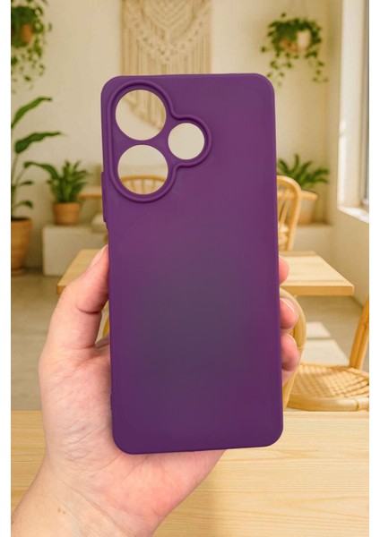 Xiaomi Redmi 13 4g Silikon Darbe Emici Klasik Korumalı Rubber Kılıf