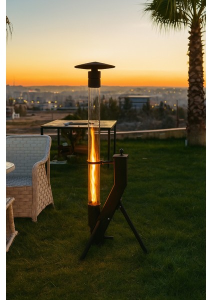 Ayaklı Roket Pelet Sobası