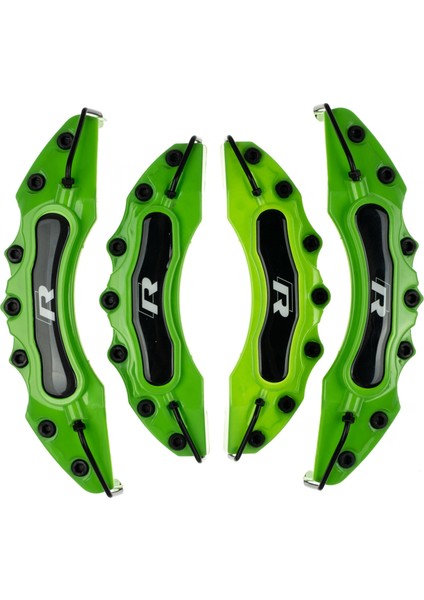 Yeşil R 4'lü Kaliper Seti Yapıştırma Logolu