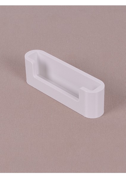 3D Baskı Kartvizit Standı Beyaz Masaüstü Şık Ofis Organizer Kartlık Kart Tutucu Aparat modelleri