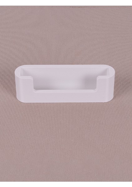 3D Baskı Kartvizit Standı Beyaz Masaüstü Şık Ofis Organizer Kartlık Kart Tutucu Aparat fırsatları