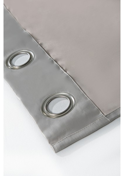 Blackout Halkalı Fon Perde Gri 140X260 modelleri