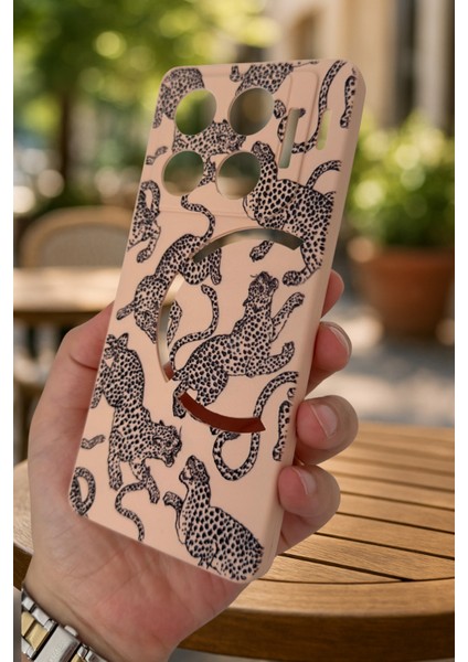 Infinix Gt 20 Pro -Uyumlu Leopar Desenli Silikon Darbe Emici Klasik Korumalı Rubber Kılıf modelleri