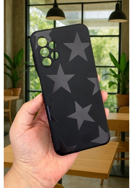 Samsung Galaxy A13 Uyumlu Star Silikon Darbe Emici Klasik Korumalı Rubber Kılıf