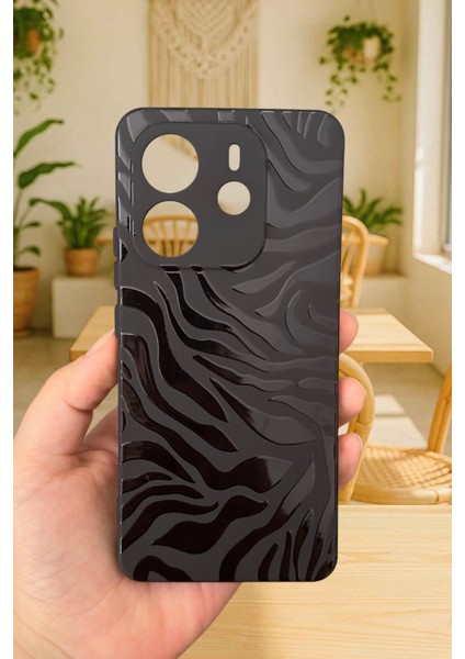 Xiaomi Redmi Note 14 Zebra Desenli Silikon Darbe Emici Klasik Korumalı Rubber Kılıf fiyatları